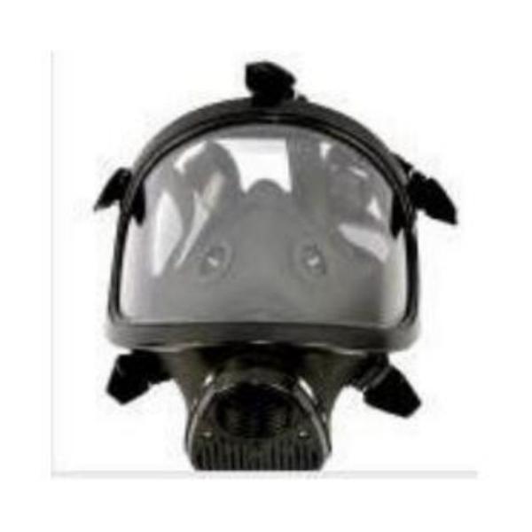 Fire Resistant Full Face Respirator Mask with Anti-Fog and Reusable Silicone Protection