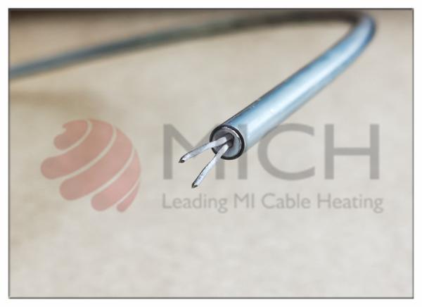 Crude Oil Extraction Copper Sheathed Heat Tracing Cable 600V Single Conductor