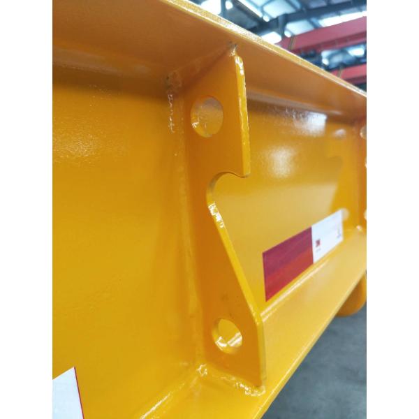 Высокая полезная нагрузка Aotong Гидравлическая система рулевой рампы низкая кровать полуприцеп грузовик 9м 13м