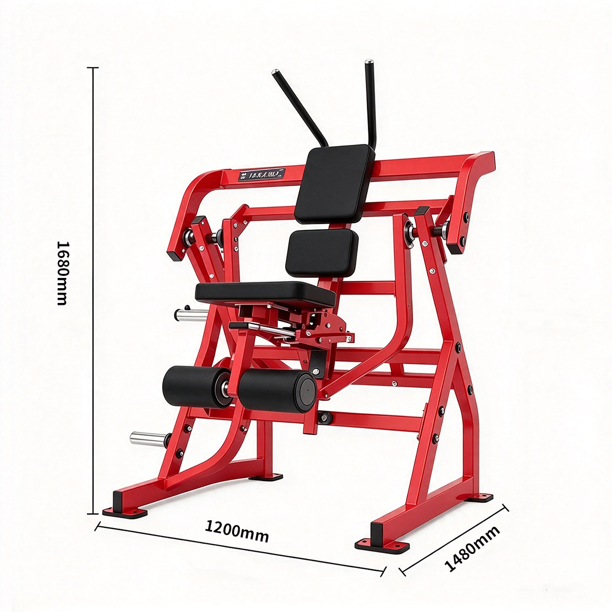Abdominal Oblique Crunch Machine Steel Core Training Equipment for Commercial Gym Workouts