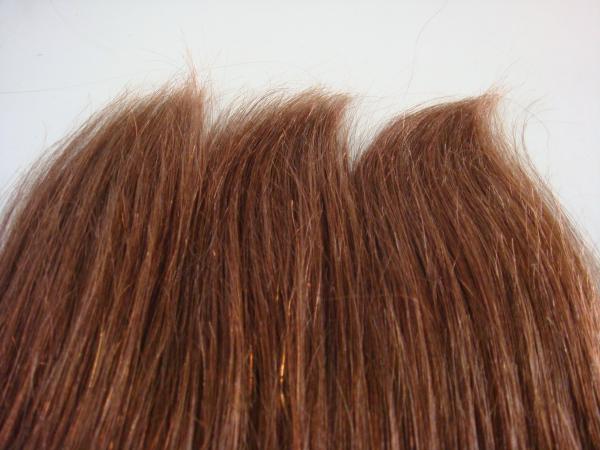 Blonde Textured Human Hair Extensions Straight Natural Texture Hair Extensions