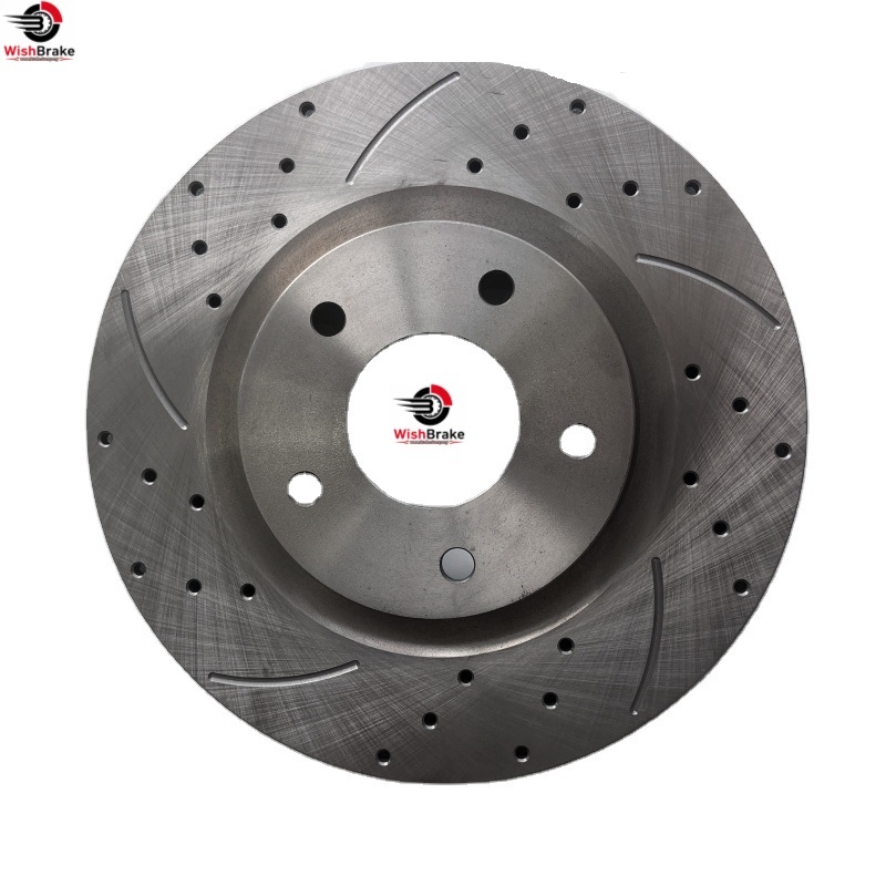 Wholesale Disc Brake Rotor Car Drilled Slotted Brake Discs, High-End Car Alloy Ventilated Disk Brake Rotor For Bentley Mulsanne Made Of Durable Metal Plastic Land Rover Ranger Manufacturer