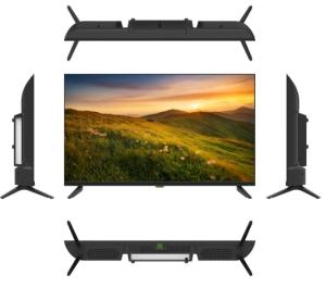 TV LED de alta configuração de 43 polegadas TV LED sem quadro com tela de