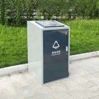 Eco-Friendly Silver Lid Induction Trash Can for Domestic Trade
