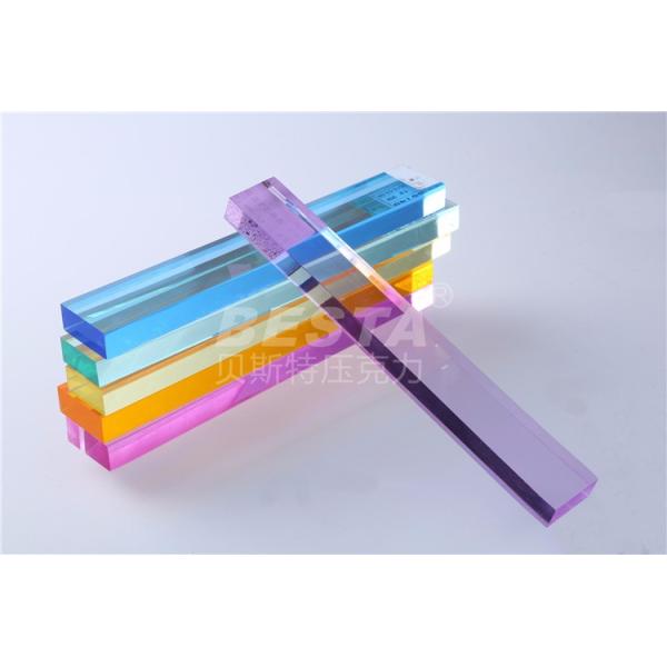 Полупрозрачные полицветные акриловые листы 2-60 мм
