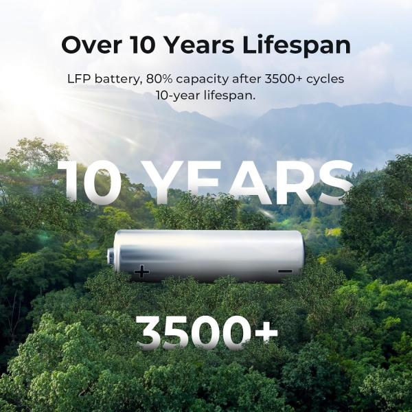 OUKITEL APP Control Power Station 2500W Solar Battery 2400W Portable Solar Generators 220V 120V