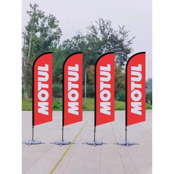 Advertising Custom Logo Printing Rectangle Teardrop Feather Aluminum and Fiberglass flag Pole Beach Flag Banner
