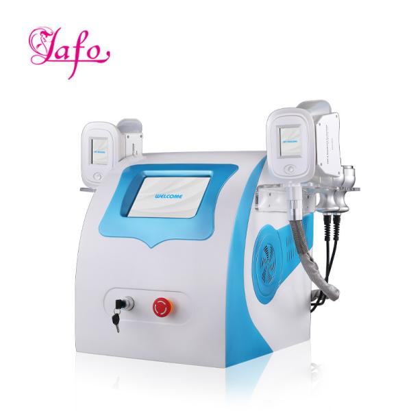LF-216A High quality Double cryo handles Cryo cavitation rf Fat loss slimming machine for salon use