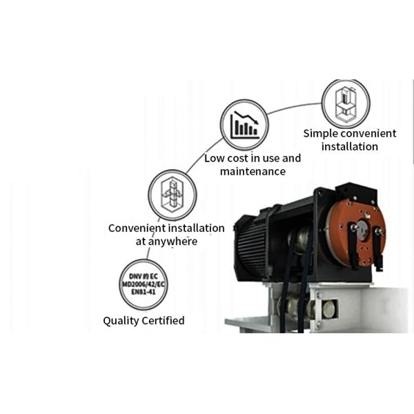 2-4 Floors Indoor &Outdoor Electric Residential Cheap Passenger Elevator Lift Small Dumbwaiter Home Lift for Sale