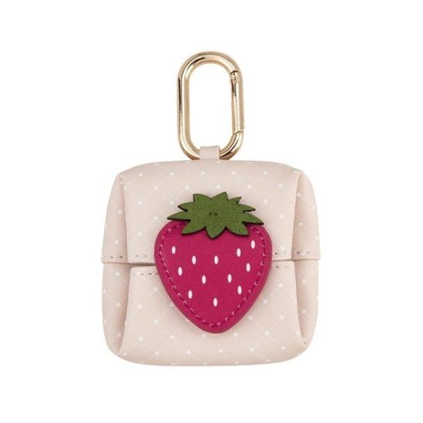 Original Authentic Microfiber Leather Mini Bluetooth Headset and Lipstick Storage Bag for Women in Small Leather Gift Bag
