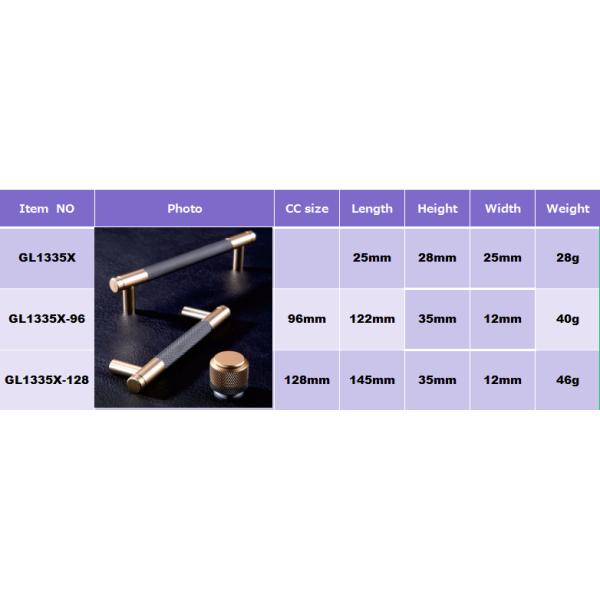 Finland Stylish  Handles Kitchen cabinet pulls and handles Knurled Handle Brushed Brass  Aluminum Door pulls