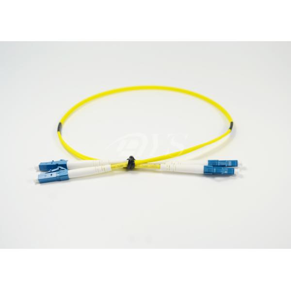Fiber Optic Pink LC-LC Duplex Patch Cord 3 Meters / Fiber Optic Jumper