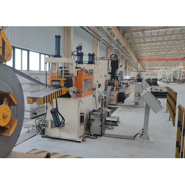 Model BPF250 Solar Bracket Punching Forming CNC Production Line For Hot Rolled Low Carbon Steel