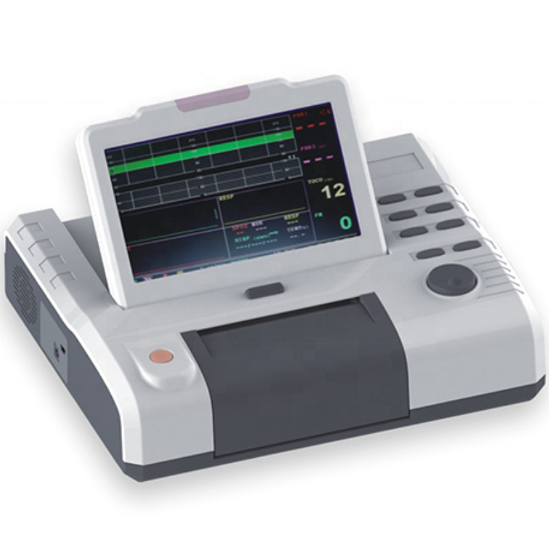 Durable Necessary Hospital Pregnant Women NST Cardiotocography Machine Ctg Machine Maternal Fetal Monitor For Baby Heartbeat