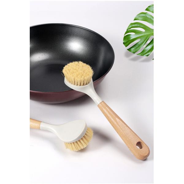 Естественное волокна набора более чистой щетки утвари сизаля кухни деревянное все Eco дружелюбное