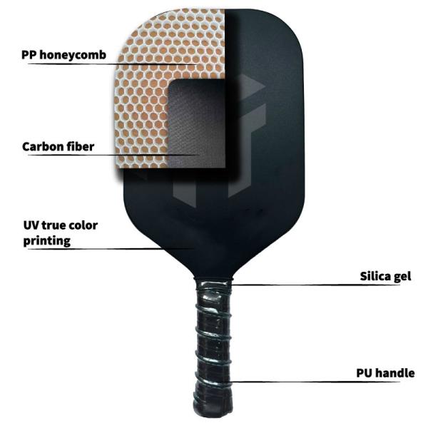 Custom Professional Pickleball Paddle Honeycomb Core OEM ODM