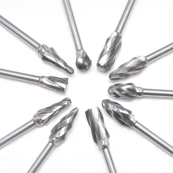 Aluma Cut Die Grinder Bits For Stainless Steel Metal Removal Carbide Burrs