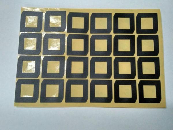 Anti Static Die Cut Products 0.15MM / 5MM Metallized PET Protective Film