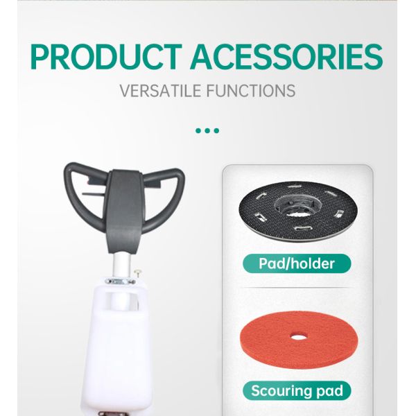 1100W 154rpm Floor Polishing Machine Tile Carpet Buffer Cleaner Washer