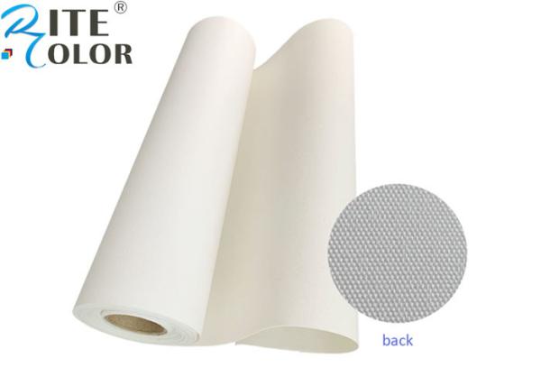 Waterproof Polyester Artist Canvas Roll / Inkjet Digital Printing Blank Canvas Roll