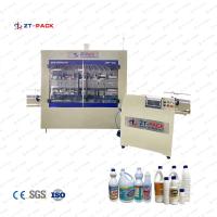 enchimento da garrafa da gravidade da máquina de enchimento 1.5kw do líquido de limpeza do toalete 1500bph 100ml