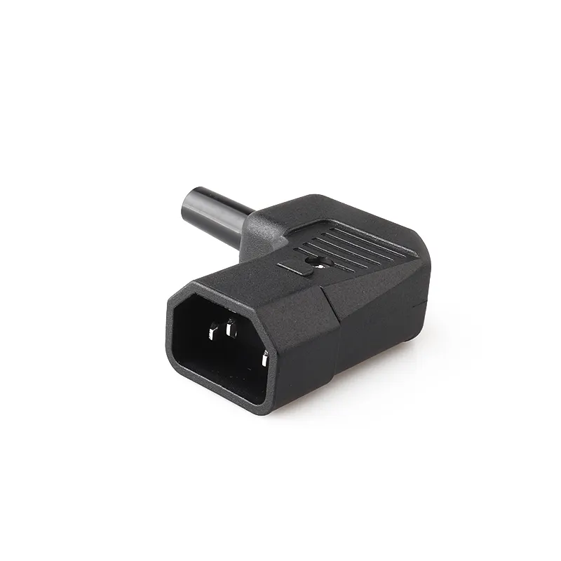 LZ-14-T1R 10A 250V IEC 320 C14 Male C13 с разъемом-розеткой адаптера предохранителя