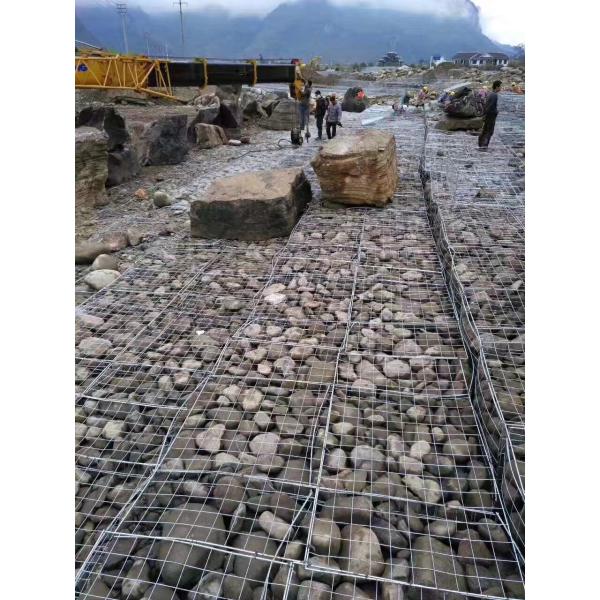 Customized Galvanised Welded Gabion Mesh/Stone Basket Price/ 5x5cm 5x10cm Gabion Cage