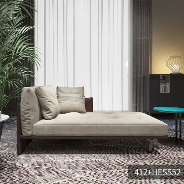 Minimalist Italian Designer Dylan L Shaped Sofe Set Furniture Living Room Salas Modern Luxury Withe Fabric Sofa