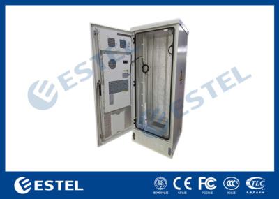 33U 19 Inch Outdoor Rack Mount Enclosure Insulated Temperature Antirust Control