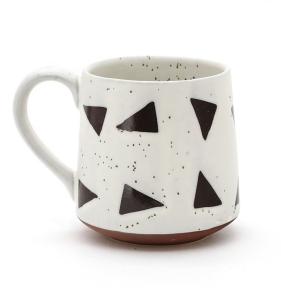 Ceramic Handmade Cups Unique Geometric Smart Black And White Ceramic Coffee Mug