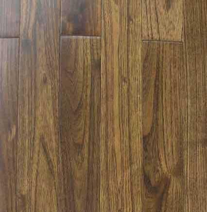 Plancher solide de bois dur de Robinia (teck asiatique) avec la surface douce