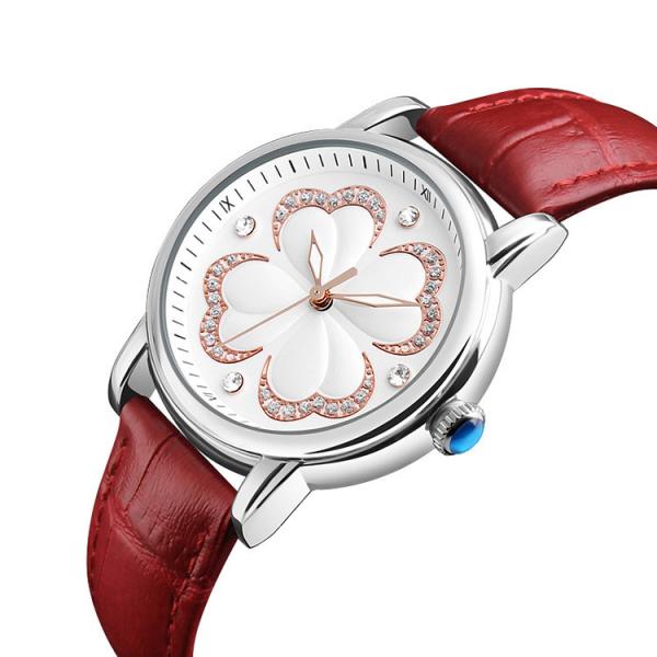 Ladies Alloy Wrist Watches,Jewelry OEM Watch ,Fashion watch with Leather strap Diamond Quartz Watch