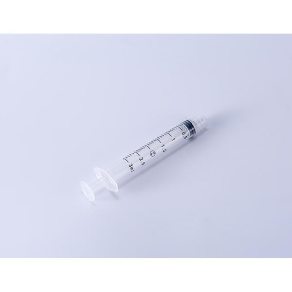 3ML Luer Lock Disposable Medical Syringe With Or Without Needle