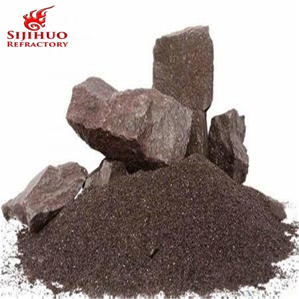 High Alumina Bauxite Blasting Abrasive Brown Fused Alumina with Bulk Density of 2.0-2.5g/cm3