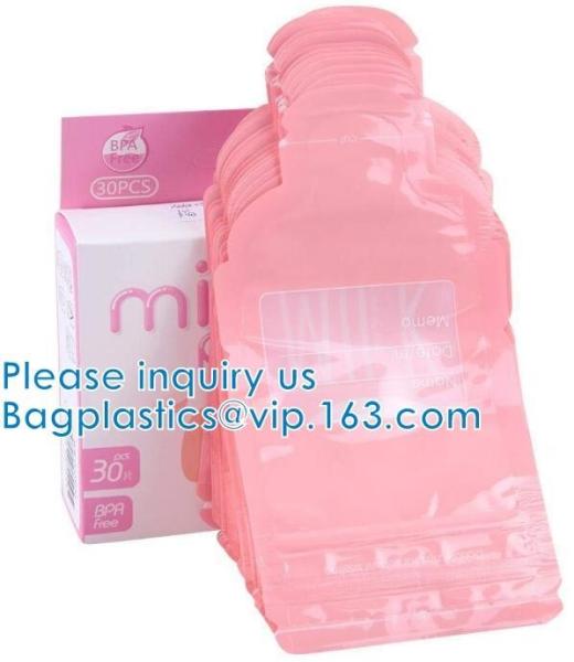 Feeding Dried Milk Food Bag, Milk Freezer Bag, Easy Pour, Spout, Zip Top, Reusable Open and Zip Shut