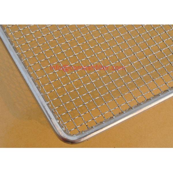 Засыхание обезвоживателя нержавеющей стали 304 подноса ячеистой сети прямоугольника