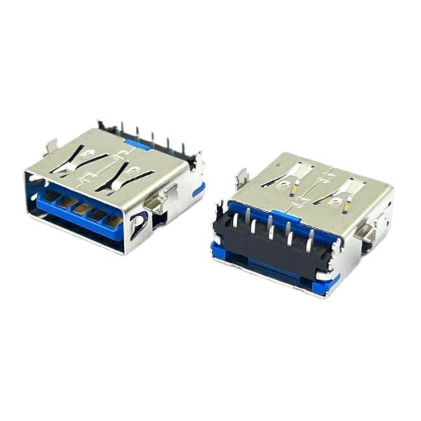 USB3.1 Тип А ПКБ DIP USB разъединитель розетка женский 90 градусов CH1.9 мм