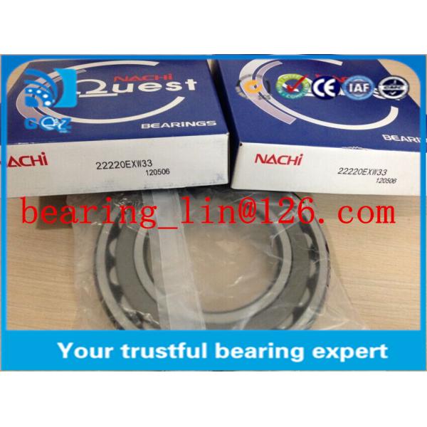 Fast Delivery Spherical Carbon Steel Bearing , Double Row Roller Bearings 22206CAW33