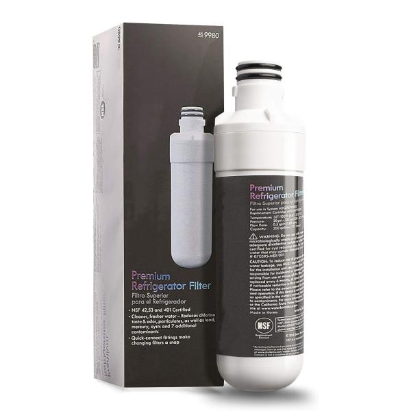 KM 9980 Refrigerator Water Filter Cartridge Replacement for Household Pre-Filtration