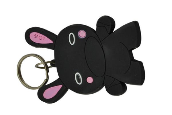 Promotional Soft PVC Keying / Silicone Cartoon Keychain / Rubber Key Chain PVC Rubber Keychain