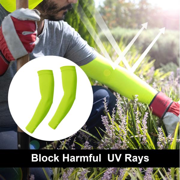 Юнисексная защита от ультрафиолетового излучения от лайма шелк спортивный солнцезащитный крем лед шелковые рукава для езды на велосипеде