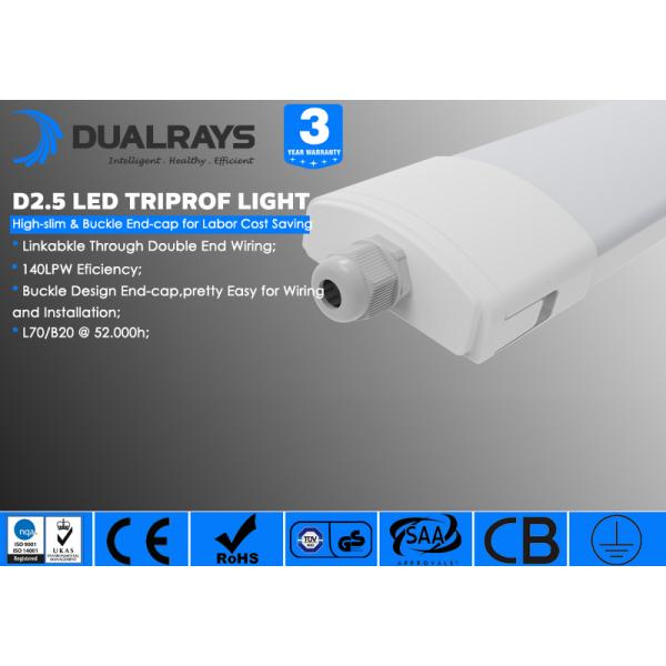 Лампы доказательства СИД Dimmable 2FT 4FT 6FT 40w 60w польза Tri крытая паркуя