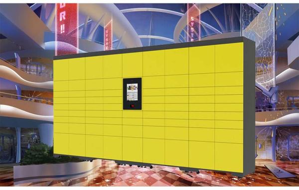 Metal School Storage Luggage Lockers with Smart Locks Different Payment Devices Access