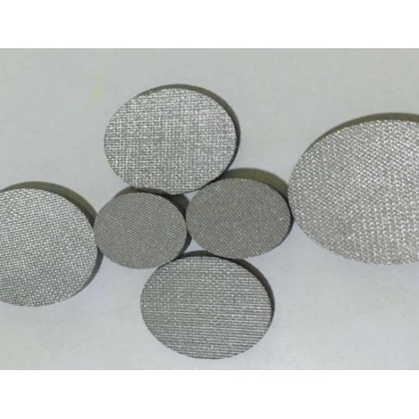 фильтра нержавеющей стали 1.7-6.0mm 5 6 спеченного слоев диска фильтра металла