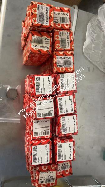 100% Original FAG  Germany Cylindrical Roller Bearings  NU204-E-XL-TVP2