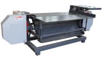 La plataforma de madera que desmontaba la banda de la plataforma de la serrería vio Dismantler para el reciclaje de la plataforma