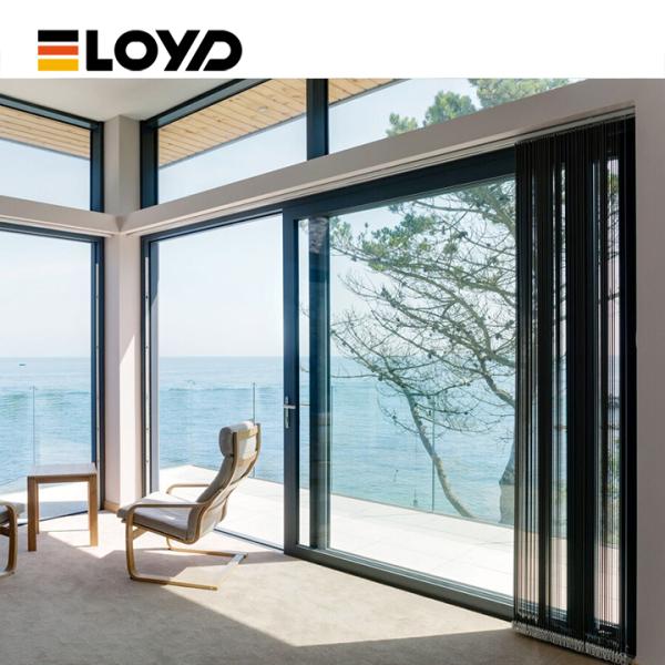Modern Slimline 2.2mm/3.0mm Thick Aluminum Sliding Door