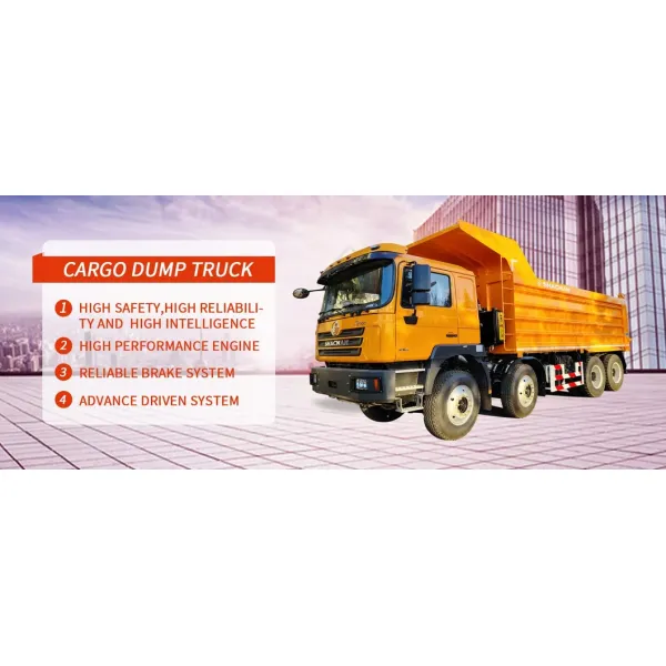 Shacman Sand Soil Cargo Transport Tipper Dump Fence Truck for Construction Mining