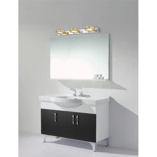Stainless Steel Makeup LED Mirror Lights / Electric Bathroom Mirror Light Fixtures
