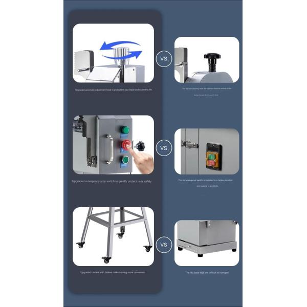 Easy to Operate 0.25CBM Multifunction Bone Saw Machine for Heavy Duty Meat Cutting
